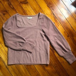 Madewell Square Neck Sweater